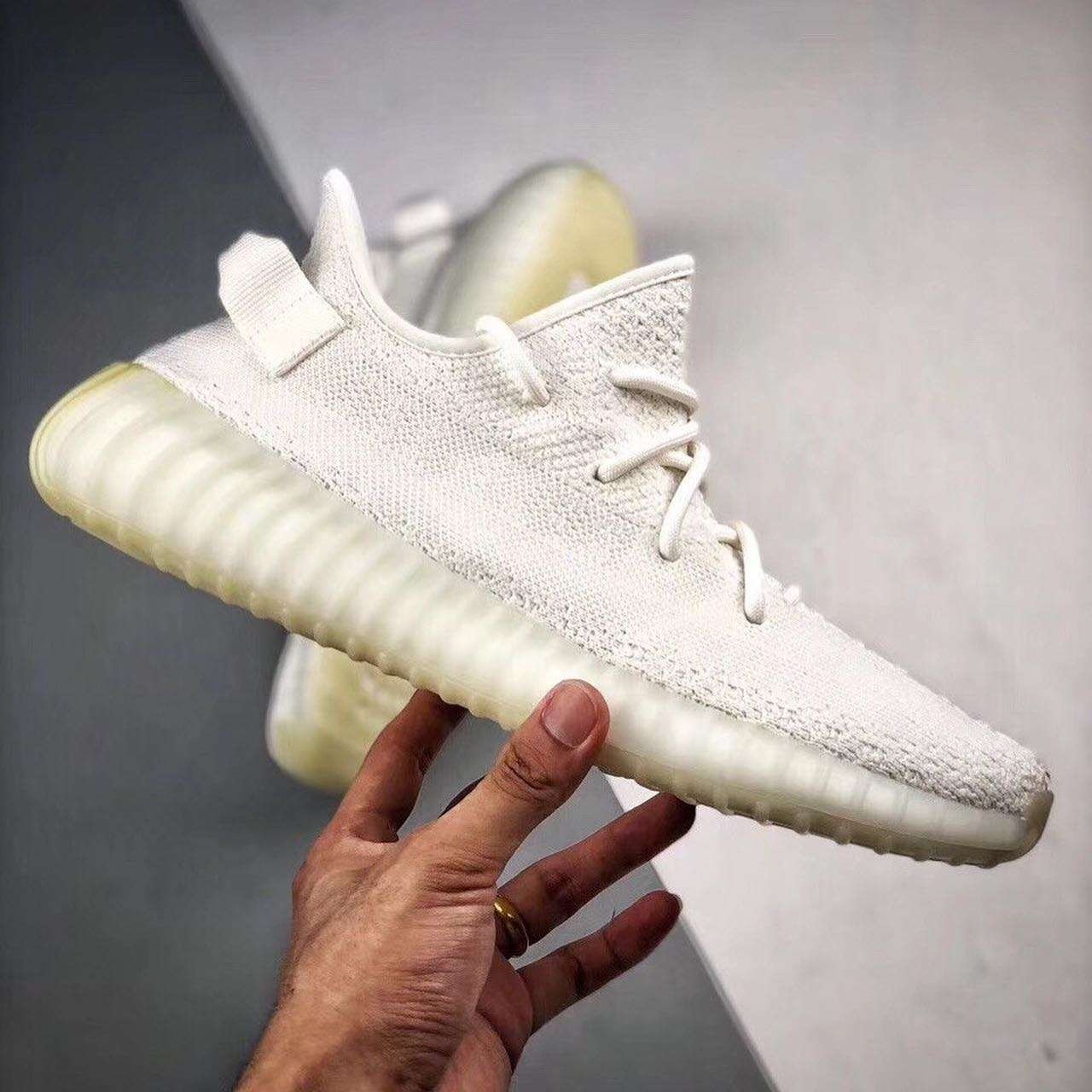 83068473_175596460311766_6173762884328393635_n Adidas Yeezy 350 V2 Cream White - Image 1