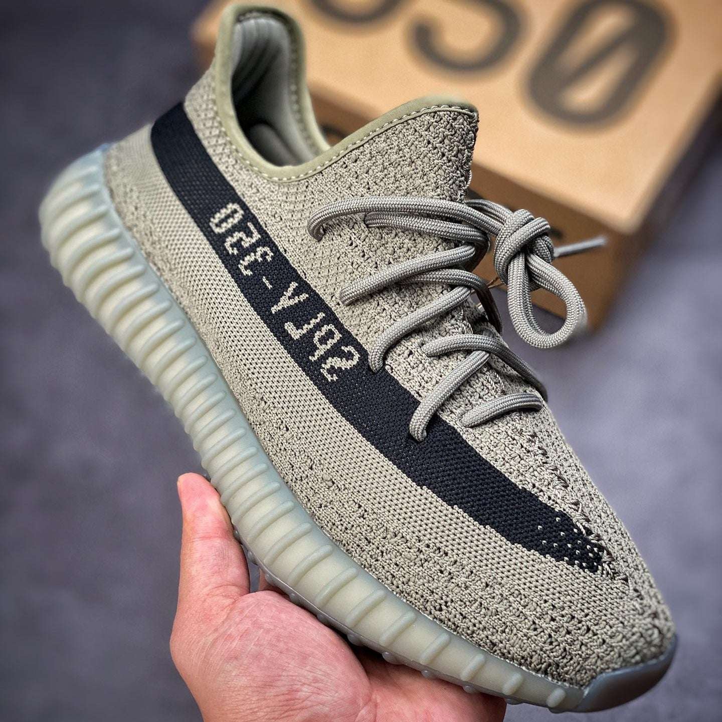 AdidasYeezy350V2Granite_4 Adidas Yeezy 350 V2 Granite - Image 1