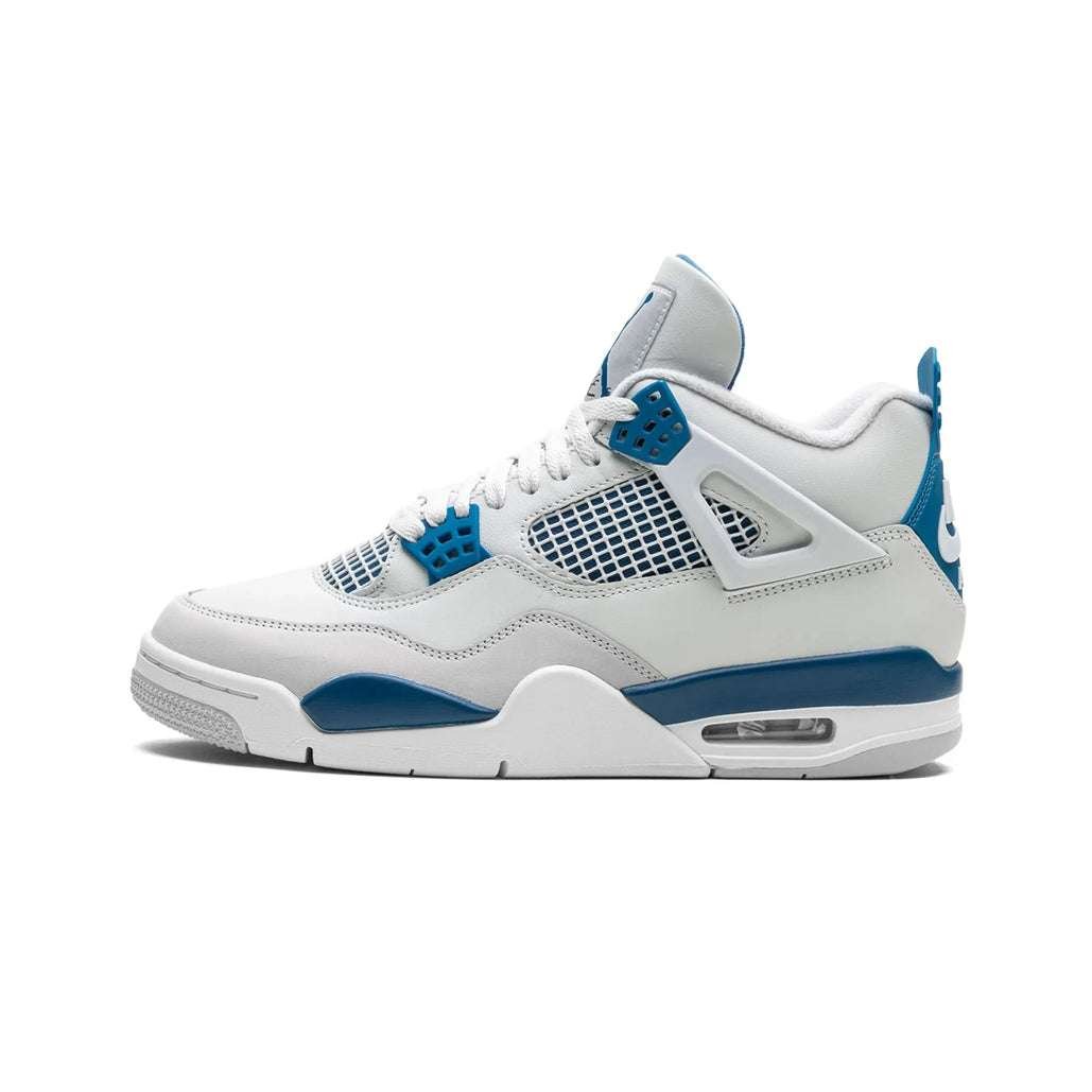 Jordan4RetroMilitaryBlue_1 Air Jordan 4 Retro Military Blue Off White - Image 1