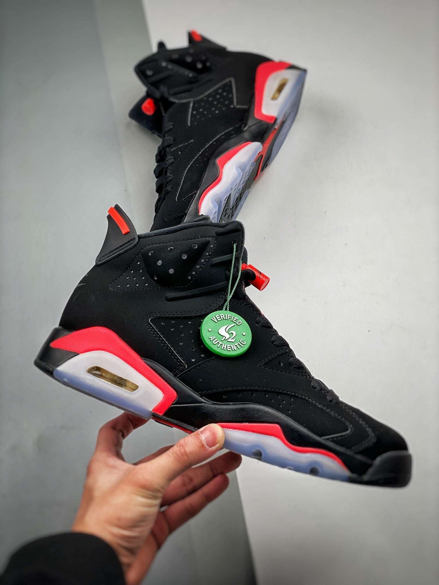 NikeAirJordan6BlackInfrared_1 Nike Air Jordan 6 Black Infrared - Image 1